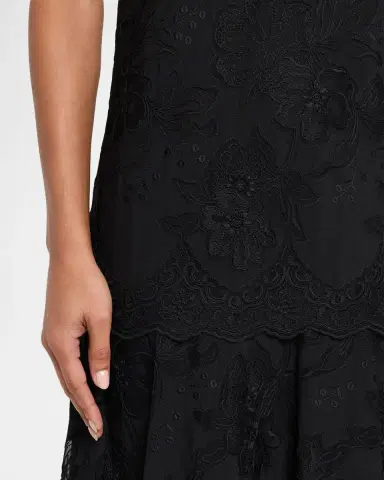 Kobi Halperin Robbie Embroidered Lace-Trim Maxi Dress | Thumbnail 5 Kobi Halperin Robbie Embroidered Lace-Trim Maxi Dress | Thumbnail 5