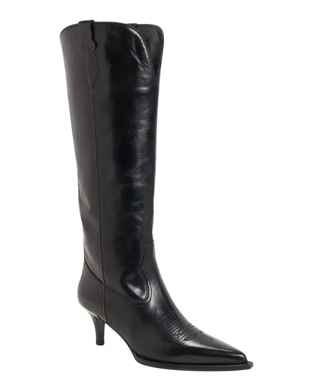 Partlow 60mm Tania Leather Knee-High Boots