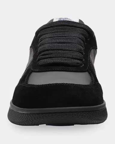 Burberry Men's Check Leather Low-Top Sneakers | Thumbnail 5 Burberry Men's Check Leather Low-Top Sneakers | Thumbnail 5