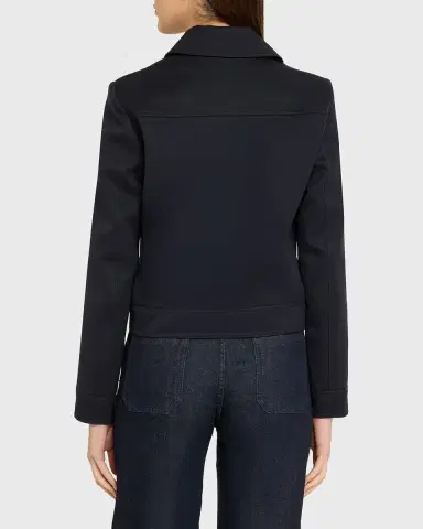 Nili Lotan Susannah Virgin Wool Cropped Jacket | Thumbnail 2