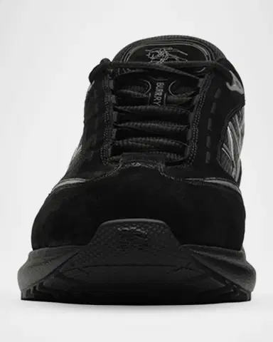 Burberry Men's Eclipse Mesh and Suede Runner Sneakers | Thumbnail 5 Burberry Men's Eclipse Mesh and Suede Runner Sneakers | Thumbnail 5