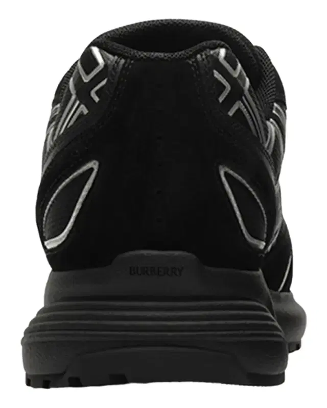 Burberry Men 's Eclipse Mesh and Suede Runner Sneakers