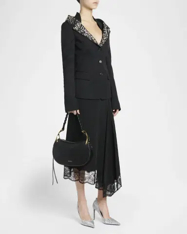 Alexander McQueen Wishbone Sculptural Leather Shoulder Bag | Thumbnail 5 Alexander McQueen Wishbone Sculptural Leather Shoulder Bag | Thumbnail 5