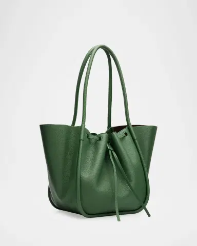 Proenza Schouler Large Ruched Leather Tote Bag | Thumbnail 2 Proenza Schouler Large Ruched Leather Tote Bag | Thumbnail 2
