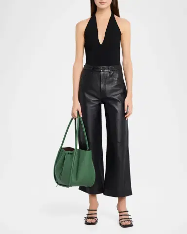 Proenza Schouler Large Ruched Leather Tote Bag | Thumbnail 4 Proenza Schouler Large Ruched Leather Tote Bag | Thumbnail 4