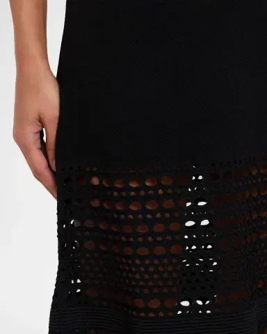 Simkhai Westly Open-Stitch Midi Skirt | Thumbnail 5