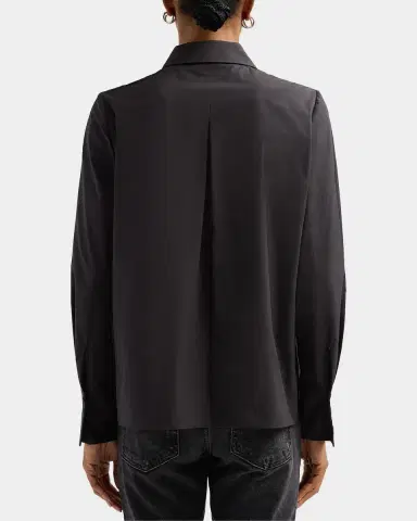 Ungaro Dylan Floral Applique Poplin Blouse | Thumbnail 3 Ungaro Dylan Floral Applique Poplin Blouse | Thumbnail 3