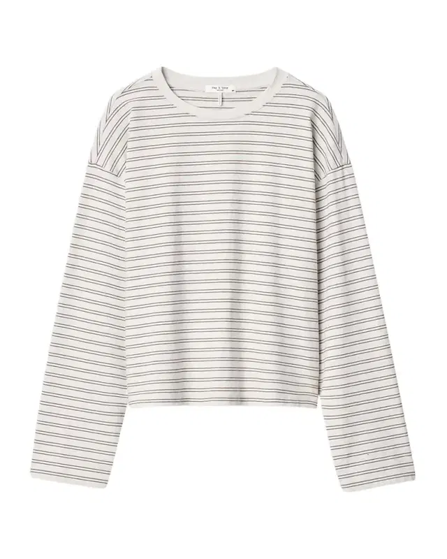 Rag & Bone Kelly Striped Long-Sleeve Tee
