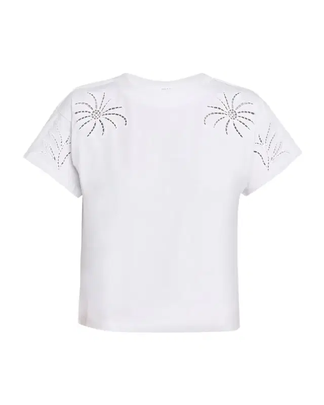 rag & bone Kelly Floral Cut-Out Tee