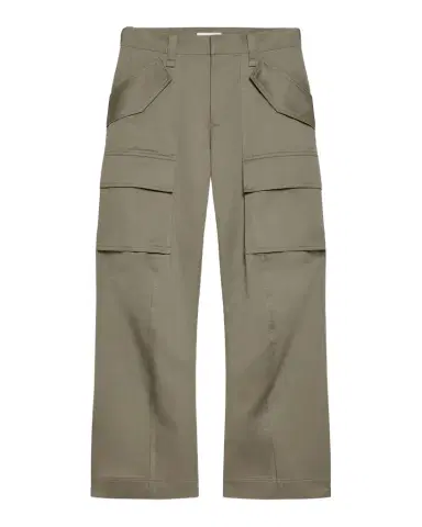 Helmut Lang Men's Chino Twill Wide Leg Cargo Pants | Thumbnail 1