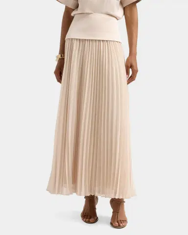 Ungaro Liana Pleated Maxi Skirt | Thumbnail 4