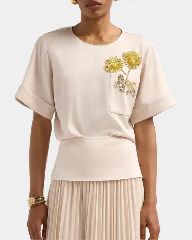 Ungaro Liana Pleated Maxi Skirt | Thumbnail 5