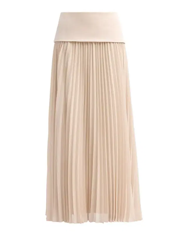 Liana Pleated Maxi Skirt