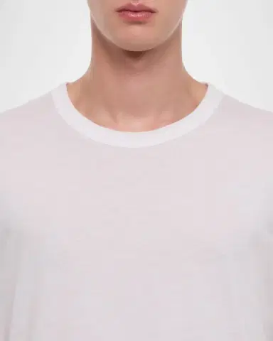 Helmut Lang Men's Wardrobe Solid Cotton Crewneck T-Shirt | Thumbnail 5 Helmut Lang Men's Wardrobe Solid Cotton Crewneck T-Shirt | Thumbnail 5