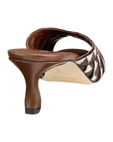 Manolo Blahnik 50mm Trofesamu Peep-Toe Mules | Thumbnail 1 Manolo Blahnik 50mm Trofesamu Peep-Toe Mules | Thumbnail 1