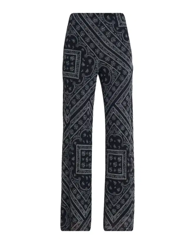 Hadria Bandana-Print Pants