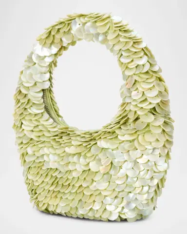 Staud Reef Shell Paillette Top-Handle Bag | Thumbnail 2