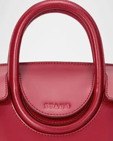 Staud Maude Mini Leather Top Handle Bag | Thumbnail 4 Staud Maude Mini Leather Top Handle Bag | Thumbnail 4
