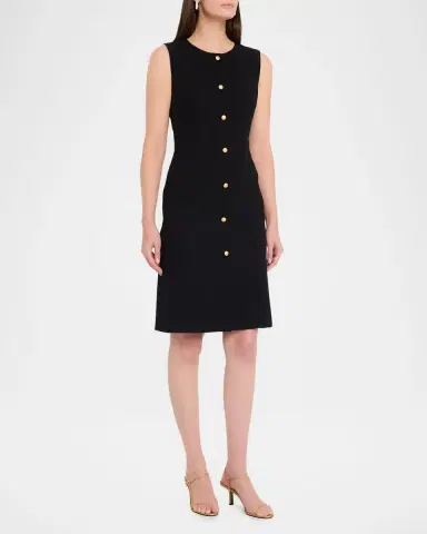 Kobi Halperin Briel Sleeveless Button-Front Dress | Thumbnail 4 Kobi Halperin Briel Sleeveless Button-Front Dress | Thumbnail 4
