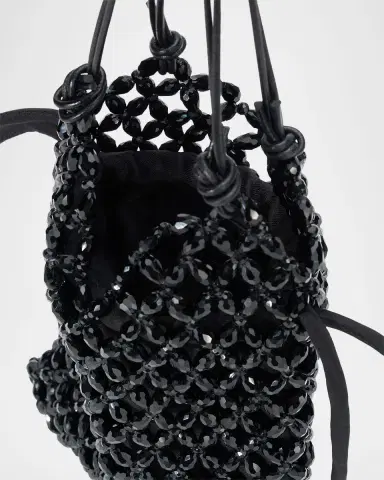 Staud Karla Beaded Top-Handle Bag | Thumbnail 4
