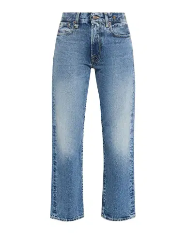 R13 Romeo Straight Cropped Jeans | Thumbnail 1