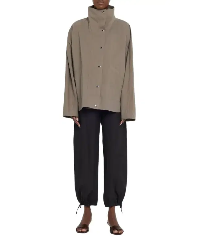 Toteme Drawstring Cotton Balloon Pants