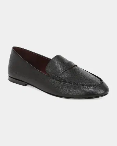Vince Teo Leather Penny Loafers | Thumbnail 2 Vince Teo Leather Penny Loafers | Thumbnail 2