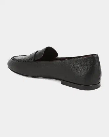 Vince Teo Leather Penny Loafers | Thumbnail 4 Vince Teo Leather Penny Loafers | Thumbnail 4