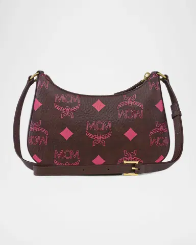MCM Aren Duo Hobo Bag in Maxi Visetos | Thumbnail 4 MCM Aren Duo Hobo Bag in Maxi Visetos | Thumbnail 4