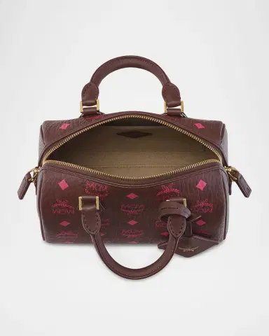 MCM Ella Boston Bag in Maxi Visetos | Thumbnail 3 MCM Ella Boston Bag in Maxi Visetos | Thumbnail 3