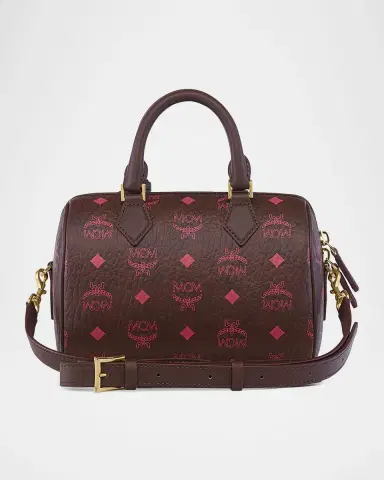MCM Ella Boston Bag in Maxi Visetos | Thumbnail 4 MCM Ella Boston Bag in Maxi Visetos | Thumbnail 4
