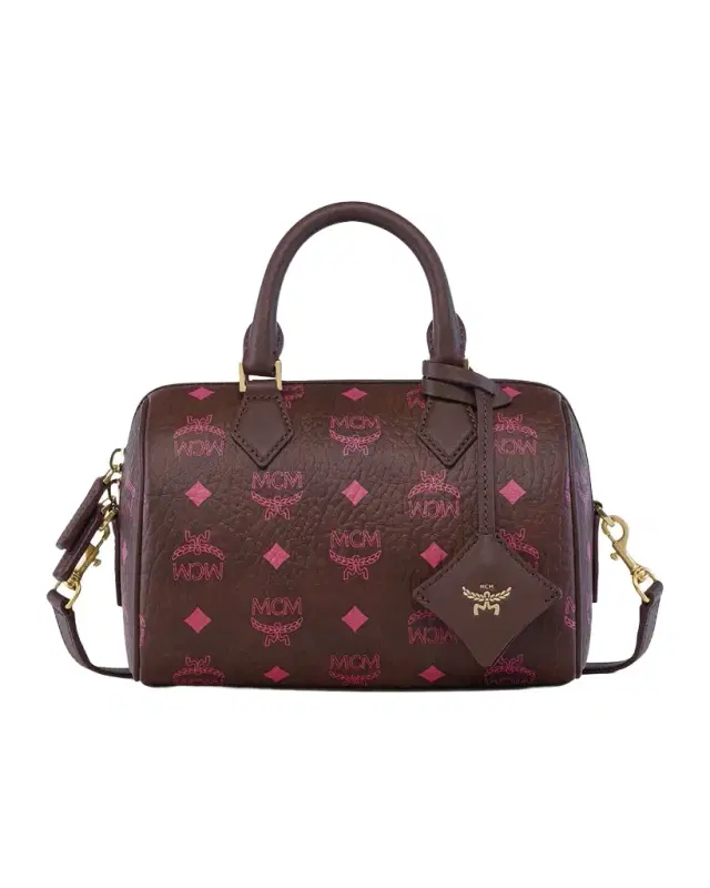 MCM Ella Boston Bag in Maxi Visetos