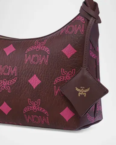 MCM Small Aren Hobo Bag in Maxi Visetos | Thumbnail 6 MCM Small Aren Hobo Bag in Maxi Visetos | Thumbnail 6