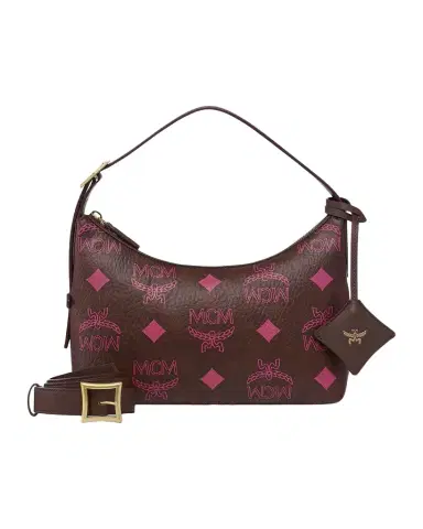 MCM Small Aren Hobo Bag in Maxi Visetos | Thumbnail 1 MCM Small Aren Hobo Bag in Maxi Visetos | Thumbnail 1