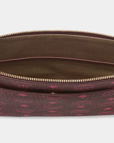 MCM Medium Aren Visetos Flat Crossbody Pouch Bag | Thumbnail 6 MCM Medium Aren Visetos Flat Crossbody Pouch Bag | Thumbnail 6