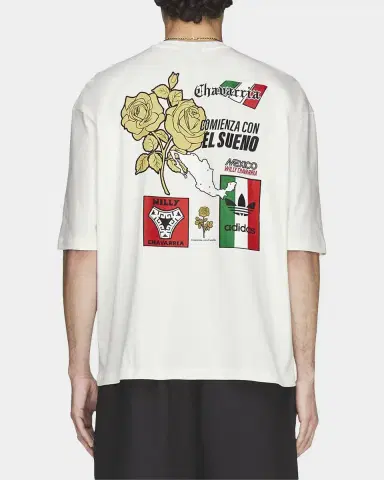 Adidas x Chavarria Men's Mexico Graphic Crewneck T-Shirt | Thumbnail 3