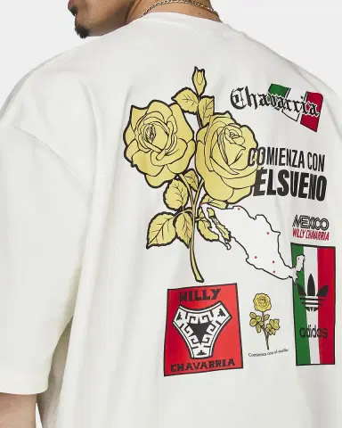 Adidas x Chavarria Men's Mexico Graphic Crewneck T-Shirt | Thumbnail 6