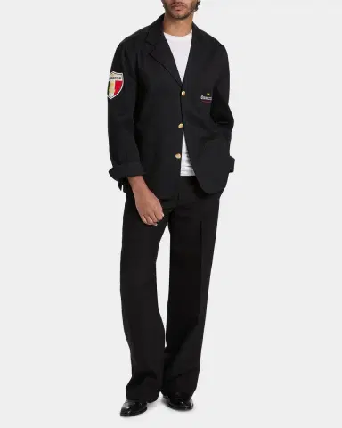 Adidas x Chavarria Men's Players Twill Blazer Jacket | Thumbnail 2 Adidas x Chavarria Men's Players Twill Blazer Jacket | Thumbnail 2