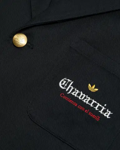 Adidas x Chavarria Men's Players Twill Blazer Jacket | Thumbnail 6 Adidas x Chavarria Men's Players Twill Blazer Jacket | Thumbnail 6