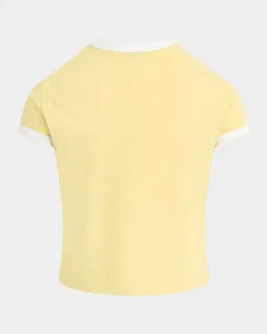 Favorite Daughter Chest Logo Cropped Ringer T-Shirt | Thumbnail 2 Favorite Daughter Chest Logo Cropped Ringer T-Shirt | Thumbnail 2
