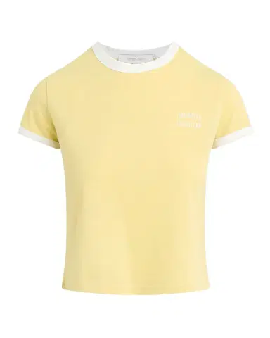 Favorite Daughter Chest Logo Cropped Ringer T-Shirt | Thumbnail 1 Favorite Daughter Chest Logo Cropped Ringer T-Shirt | Thumbnail 1