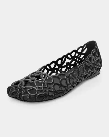 Loewe Petal Anagram Leather Ballerina Flats | Thumbnail 3 Loewe Petal Anagram Leather Ballerina Flats | Thumbnail 3