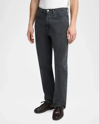 Jil Sander Men's Straight-Leg Denim Trousers | Thumbnail 4 Jil Sander Men's Straight-Leg Denim Trousers | Thumbnail 4