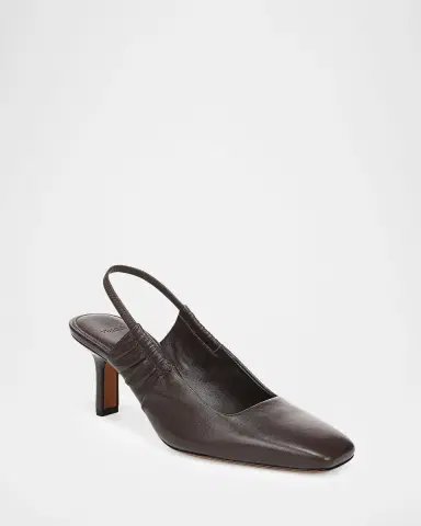 Vince 65mm Venice Leather Slingback Pumps | Thumbnail 2 Vince 65mm Venice Leather Slingback Pumps | Thumbnail 2