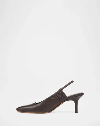 Vince 65mm Venice Leather Slingback Pumps | Thumbnail 5 Vince 65mm Venice Leather Slingback Pumps | Thumbnail 5