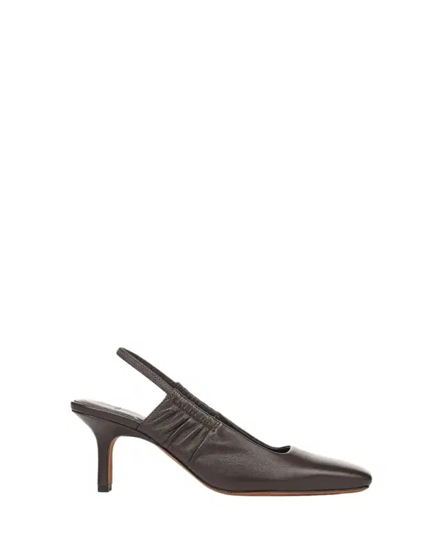 Vince 65mm Venice Leather Slingback Pumps