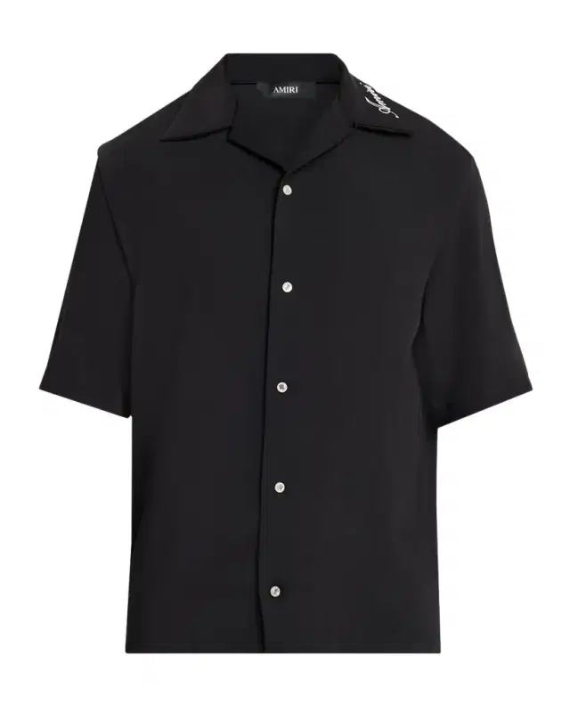 Amiri en 's Brushed Polyester Camp Shirt