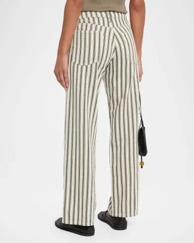 rag & bone Cam Ultra-Featherweight Striped Pants | Thumbnail 3 rag & bone Cam Ultra-Featherweight Striped Pants | Thumbnail 3