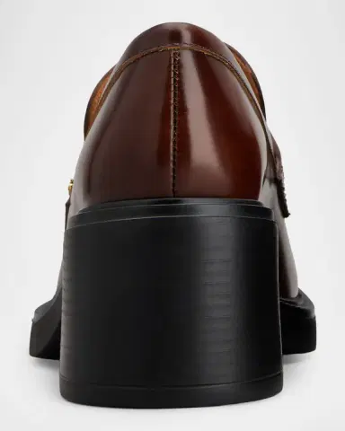 Tod's 60mm Leather Penny Loafers | Thumbnail 2 Tod's 60mm Leather Penny Loafers | Thumbnail 2