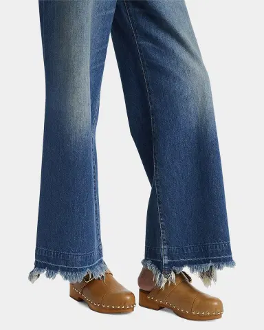 Chloé 40mm Jeannette Leather Clogs | Thumbnail 2